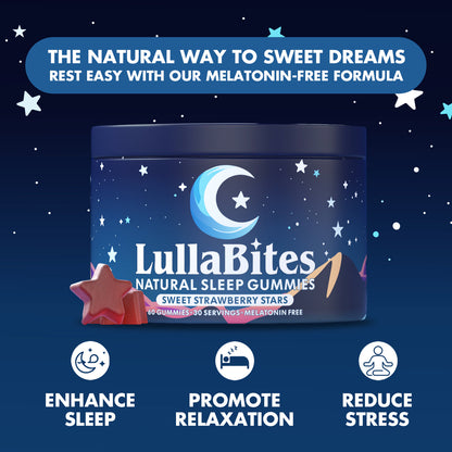 LULLA BITES - Natural Sleeping Gummies