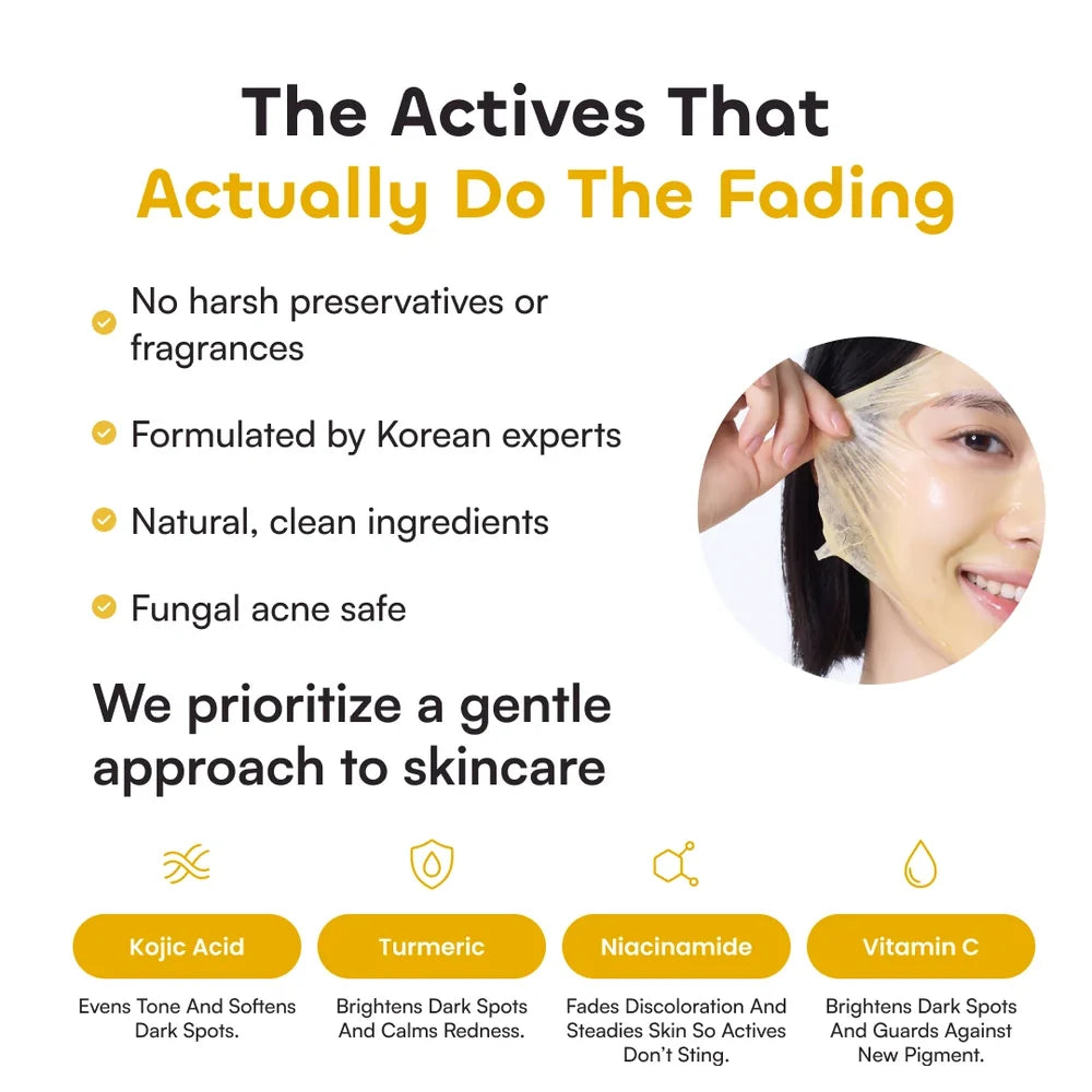 The mask that gives you even-toned skin